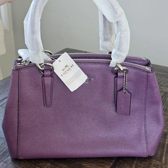 Never Been Used Coach Purple Women's Bag - Picture 7 of 17